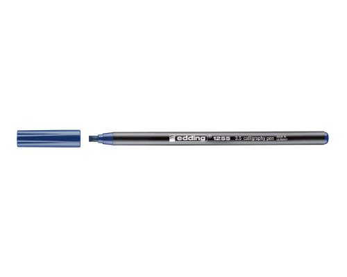 Kalligrafie-Stift edding 1255, 3,5 mm, Kalligrafie-Spitze, stahlblau