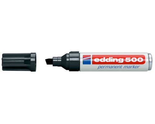 Permanentmarker edding 500, nachfüllbar, 2 - 7 mm, Schwarz
