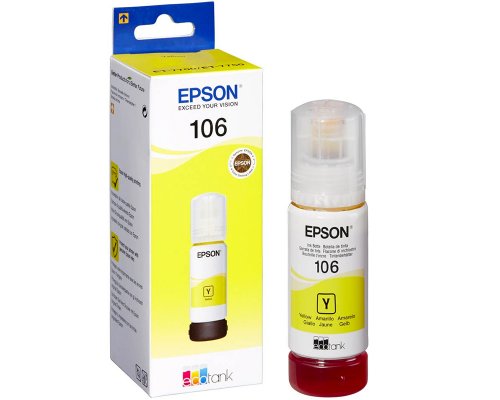 Epson 106/ C13T00R440 Original-Tintentank Gelb jetzt kaufen