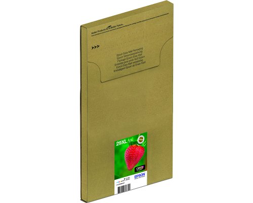 EPSON 29XL Original Erdbeer Druckerpatronen Multipack Cyan jetzt kaufen , Magenta, Gelb, Schwarz in EasyMail Verpackung