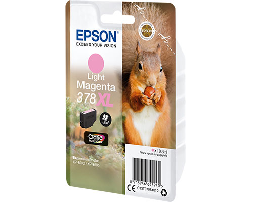EPSON 378XL Eichhörnchen jetzt kaufen (10,3 ml, 830 Seiten) lightMagenta