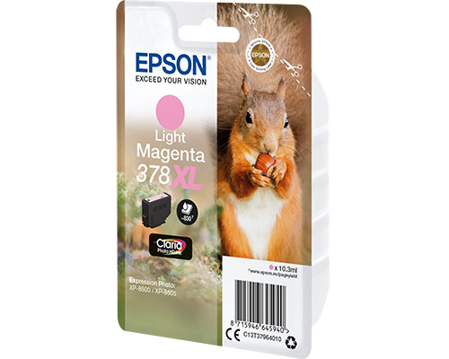 EPSON 378XL Eichhörnchen [modell] (10,3 ml, 830 Seiten) lightMagenta