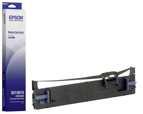Epson Original-Nylonband S015610 für Epson LQ690 - Gr.648N Schwarz