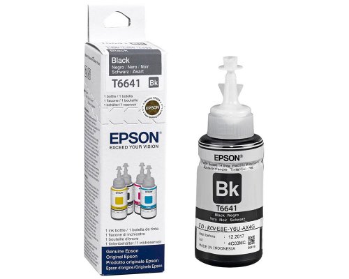 Epson Original-Tinte T6641 / C13T664140 (70 ml) Schwarz jetzt kaufen