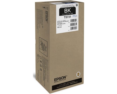 Epson T9731 Original Tinte XL-Füllmenge 402,1 ml C13T97310N - DURA-Brite Pro INK [modell] schwarz