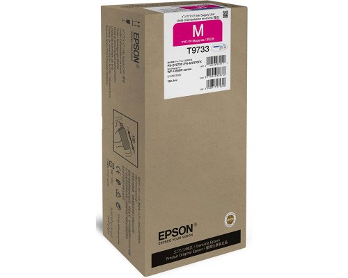 Epson T9733 Original Tinte XL-Füllmenge 192,4 ml C13T97330N - DURA-Brite Pro INK [modell] magenta