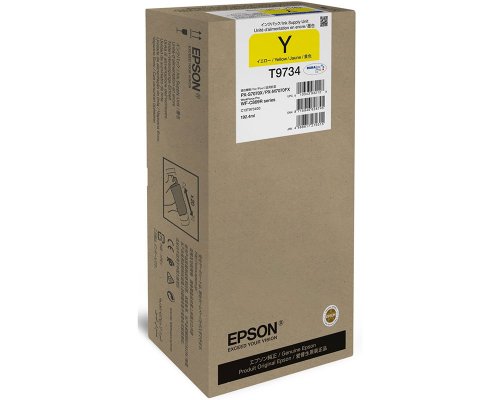 Epson T9734 Original Tinte XL-Füllmenge 192,4 ml C13T97340N - DURA-Brite Pro INK [modell] gelb