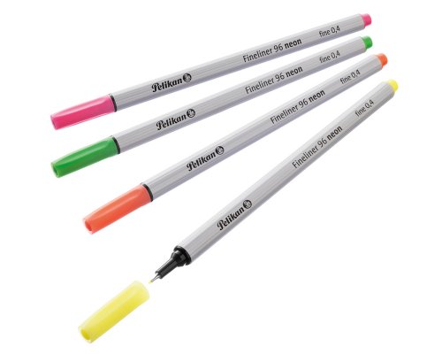 4 Pelikan Fineliner 96 Neon