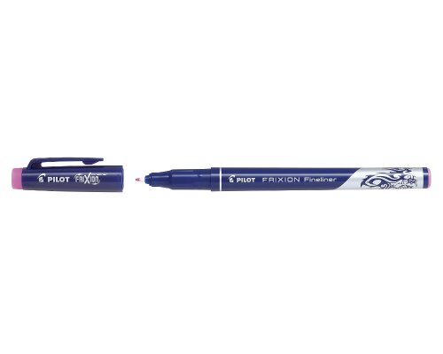 Pilot friXion radierbarer Fineliner, 1,3 mm Schreibspitze, pink