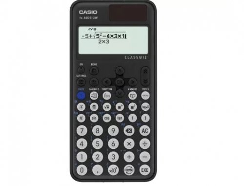 Casio FX-85DE CW ClassWiz Schulrechner batterie- und solarbetrieben mit 310+ Funktionen