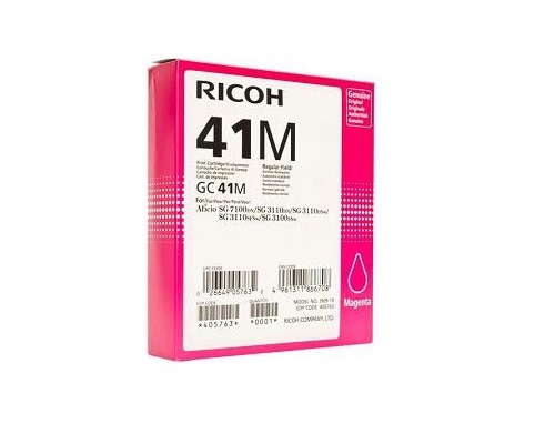 Original Ricoh-Gelkartusche GC-41M/ 405763 [modell] (2.200 Seiten) Magenta