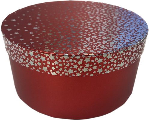 Geschenkbox rund Durchmesser: 16,5 cm, Höhe: 8 cm