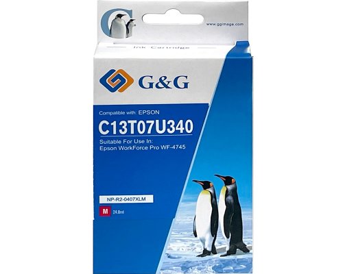 Kompatibel mit Epson 407/ C13T07U340 Druckerpatrone Magenta jetzt kaufen - Marke: G&G