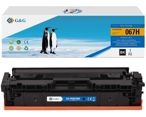 Kopmpatibel mit Canon 067H/ 5106C002 XL-Toner jetzt kaufen (3.130 Seiten) Schwarz - Marke: G&G