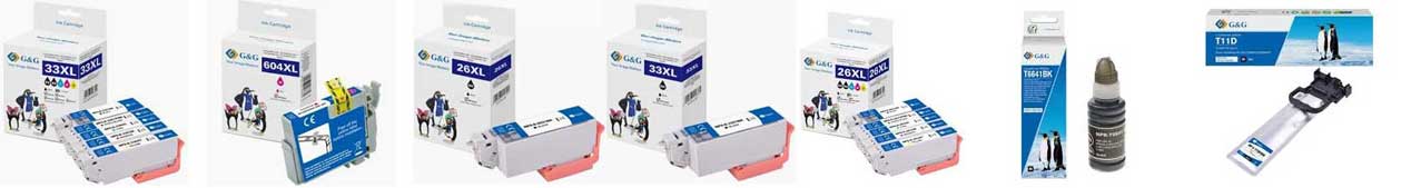 G&G Druckerpatronen für EPSON Drucker kaufen