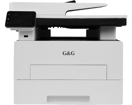 G&G GM3310DW s/w 3-in-1 Laserdrucker mit ADF, 33 Seiten/ Min. Duplex-Drucker, Duplex-Kopie und Duplex-Scan, Touch-Display, WLAN