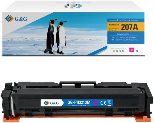 Kompatibel mit HP 207A / W2213A Toner Magenta (Newbuilt mit Chip) jetzt kaufen - Marke: G&G