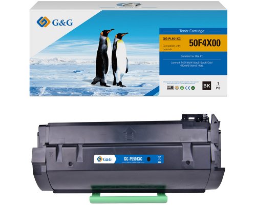 Kompatibel mit Lexmark 502X / 50F2X00 XL-Toner Schwarz jetzt kaufen - Marke: G&G