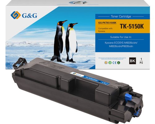 Kompatibel mit Kyocera TK-5150K/ 1T02NS0NL0 Toner Schwarz jetzt kaufen - Marke: G&G