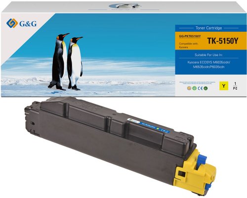 Kompatibel mit Kyocera TK-5150Y/ 1T02NSANL0 Toner Gelb jetzt kaufen - Marke: G&G