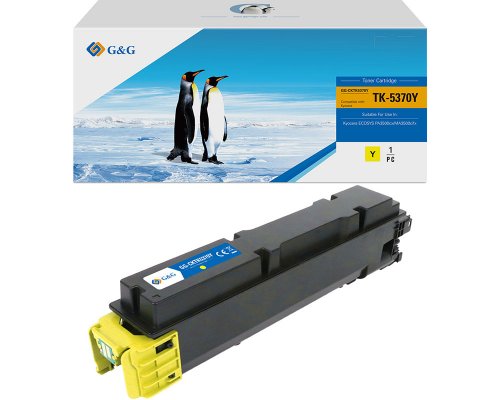 Kompatibel mit Kyocera TK-5370Y Toner jetzt kaufen (5.000 Seiten) - Marke: G&G