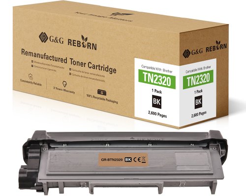 Kompatibel mit Brother TN-2320 Reborn-Toner jetzt kaufen - Marke: G&G