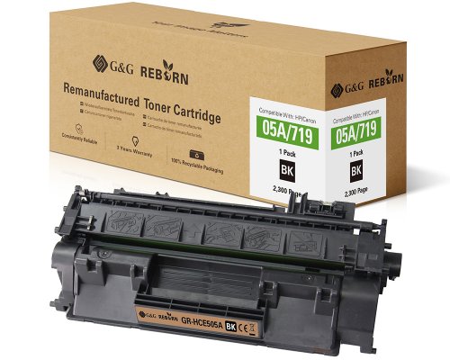 Kompatibel mit HP 05A / Canon 719 Toner (CE505A/ 3479B002) jetzt kaufen - Marke: G&G Reborn