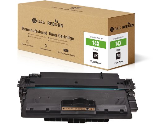 Kompatibel mit HP 14X / CF214X Toner jetzt kaufen - Marke: G&G Reborn