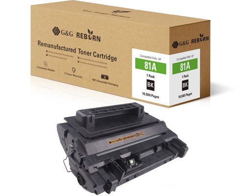 Kompatibel mit HP 81A / CF281A Toner jetzt kaufen - Marke: G&G Reborn