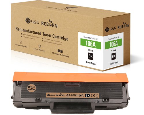 Kompatibel mit HP 106A / W1106A Toner jetzt kaufen - Marke: G&G Reborn