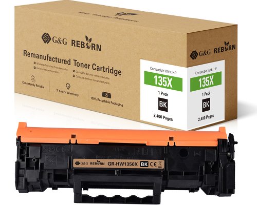 Kompatibel mit HP 135X / W1350X Toner jetzt kaufen - Marke: G&G Reborn