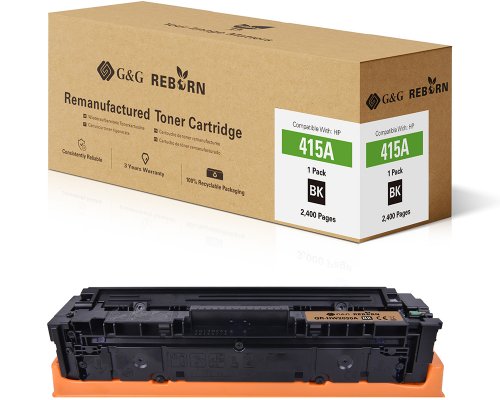 Kompatibel mit HP 415A Toner (W2030A) jetzt kaufen schwarz - Marke: G&G Reborn