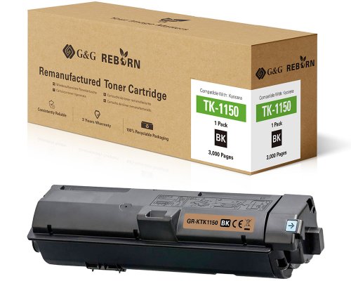 Kompatibel mit Kyocera TK-1150 Toner jetzt kaufen - Marke: G&G Reborn