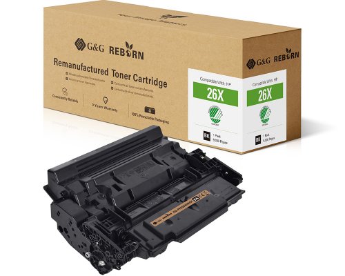 Kompatibel mit HP 26X / CF226X Toner jetzt kaufen - Marke: G&G-Reborn