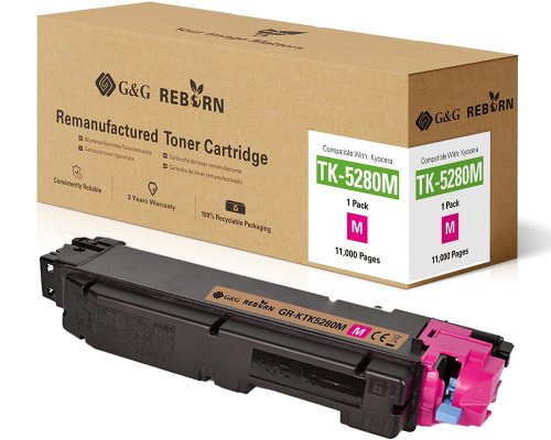 Kompatibel mit Kyocera TK-5280M Magenta jetzt kaufen Marke: G&G Reborn