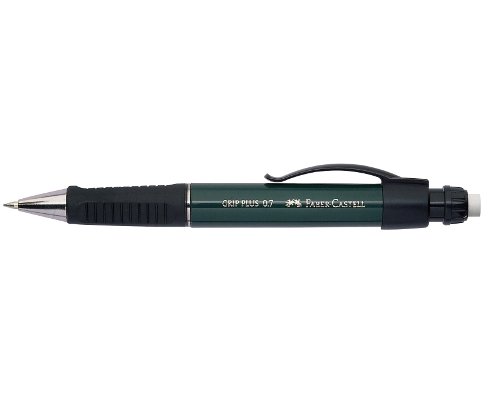 Faber-Castell Druckbleistift GRIP PLUS, Schaft: met.-grün