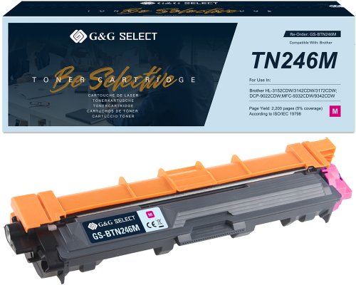 Kompatibel mit Brother TN-246M Premium-Toner Magenta jetzt kaufen - Marke: G&G Select