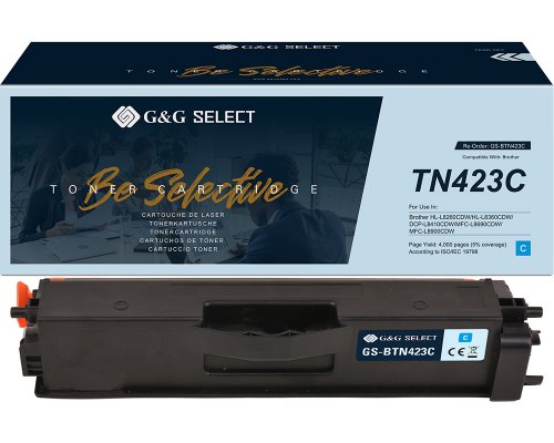 Kompatibel mit Brother TN-423C Premium-Toner jetzt kaufen Cyan - Marke: G&G Select