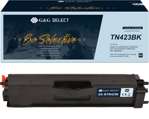 Kompatibel mit Brother TN-423BK Premium-Toner jetzt kaufen Schwarz - Marke: G&G Select
