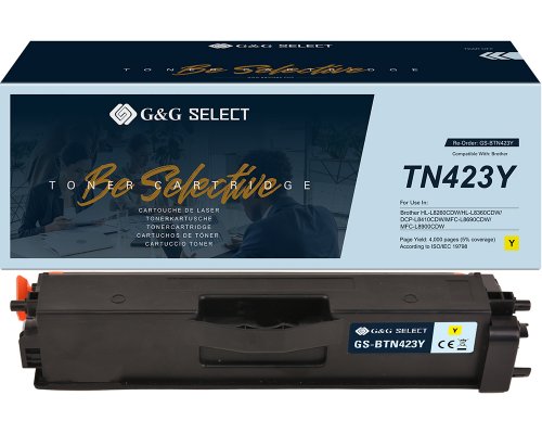 Kompatibel mit Brother TN-423Y Premium-Toner jetzt kaufen Gelb - Marke: G&G Select