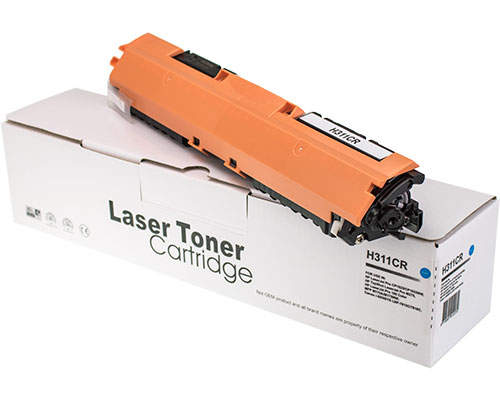 Kompatibel mit 126A / CE311A Toner Cyan [modell] von TONERDUMPING