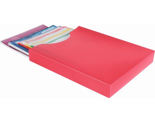 Heftbox, DIN A4, oben offen, farbig sortiert