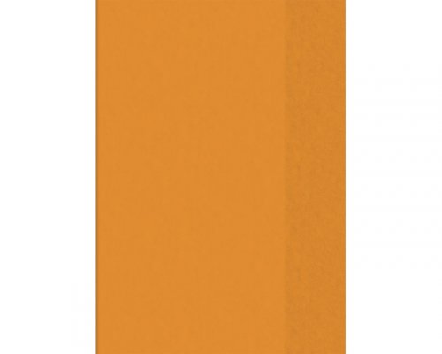 Heftumschlag A5, transparent, orange aus PP