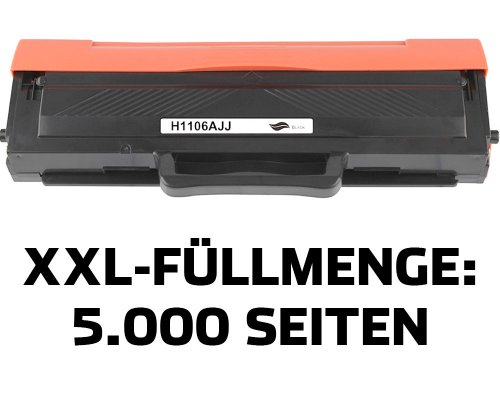 Kompatibel mit HP 106A / W1106A XXL-Toner jetzt kaufen (5.000 Seiten) von TONERDUMPING