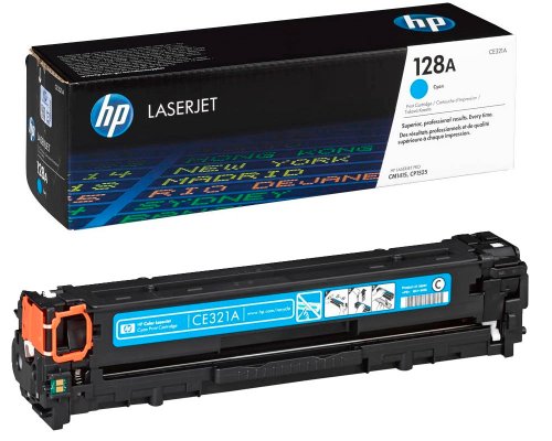 HP 128A / CE321A Originaltoner Cyan jetzt kaufen