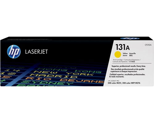 HP 131A /CF212A Originaltoner Gelb [modell]