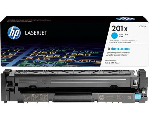 HP 201X / CF401X Originaltoner Cyan jetzt kaufen