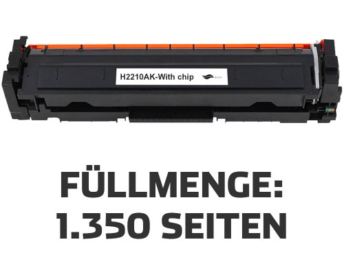 Kompatibel mit HP 207A / W2210A Toner Schwarz (Newbuilt mit Chip) [model] von TONERDUMPING