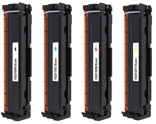 Kompatibel mit 4 HP 207X XL-Toner jetzt kaufen Schwarz, Cyan, Magenta, Gelb von TONERDUMPING (mit Chip, ohne Füllstandsanzeige)