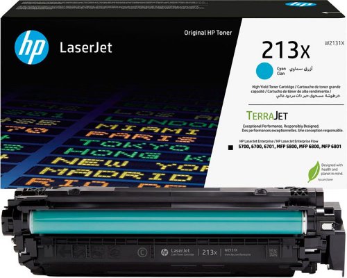 HP 213X / W2131X Original-Toner jetzt kaufen (6.000 Seiten) cyan